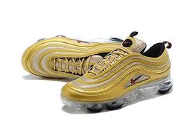 Exactly one year after the release of the nike air max 97 metallic gold, a restock is planned. Best Quality Nike Air Vapormax 97 Gold Bullet Nike Air Cheap Nike Air Max Nike Air Max 97