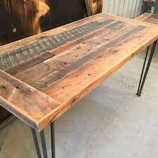 It is not sturdy otherwise. Reclaimed Barnwood Desk Industrial Wall Decor Industrial Interior Doors Industrial Decor