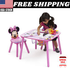 Best toddler table and chair set. Delta Children Table Chair Set Disney Minnie Mouse For Sale Online Ebay