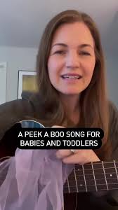 “Peekaboo” by Stephanie Leavell 🫣😃 It’s all about the “ahhhh…. BOO!” You  can do this one without guitar! Just sing the melody. 💜