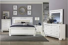 38w x 1d x 35h nightstand: Allura White Led Panel Bedroom Set From Homelegance Luna Furniture