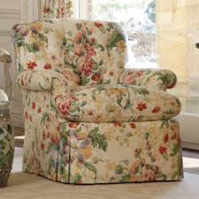 A Set Of Four Contemporary Chintz Upholstered And Tufted Club Chairs Sotheby S Pretty Furniture Tufted Club Chairs Slipcovers For Chairs