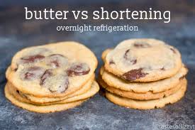 And if you don't want a noticeable coconut flavor or aroma, buy refined (versus unrefined) margarine and butter can both be used as a substitute for shortening, though their moisture contents should be taken into consideration before. Shortening Vs Butter In Cookies What Makes The Best Chocolate Chip Cookie