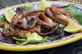 Polpo Alla Griglia Grilled Baby Octopus Memorie Di Angelina Recipe Summer Grilling Recipes Recipes Grilling Recipes