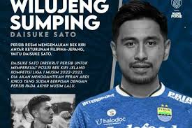 Profil dan Biodata Lengkap Daisuke Sato, Pemain Baru Persib, Umur, Karier  hingga Instagram