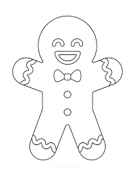 Together with the gingerbread house, it is one of the main symbols of christmas in many countries. Free Printable Gingerbread Man Templates Coloring Pages