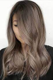 Greige Hair Is Trending And You Ll Actually Want To Try This Cool Neutral Brown Hair Balayage Greige Hair Cool Hair Color