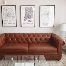 Sofa ikea axelstorp schwarz kunstleder 2er couch füße silber. Chesterfield Leather Sofa Pottery Barn