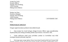 Contoh surat perletakan jawatan notis sebulan berikut ialah contoh. Contoh Surat Letak Jawatan Ringkas Contoh Surat Cute766