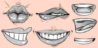 Create line drawing and sketches in a few seconds convert your photo to line drawing and image to sketches. Drawing Mouths And Lips Art Rocket