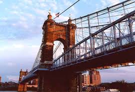Previously serviced by a roper ferry, which was slow and unreliable the roebling's delaware aqueduct, also known as the roebling. John A Roebling Cincinnati Suspension Bridge