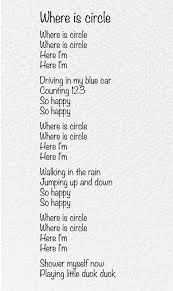 A Poem We Wrote That Ended With A Beautiful Song Https Www Youtube Com Watch V Wvnqbxapv2u Rhymes Lyrics Nursery Rhymes Lyrics Shape Songs