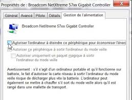 Lien permanent vers la carte : Windows Garder La Connexion En Sortie De Veille