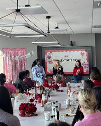 Yesterday, we gathered an incredible group of female founders and funders  for a Valentine's-themed brunch and learn—because what's more romantic than  securing the perfect investor match? 🥂💌 The fireside chat with Caroline
