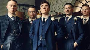 Peaky Blinder Cast In 20s Gentlemen S Fashion Suits Get The Look On Vintagedancer Peaky Blinders Peaky Blinders Wallpaper Cillian Murphy Peaky Blinders