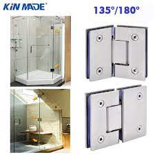 I have done a lot of home improvements at my house. Kinmade135 180 Degree Stainless Steel Frameless Glass To Glass Shower Door Hinge Bracket Clamp Office Home Mirror Polished Door Hinges Aliexpress