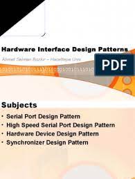 Ahmet selman bozkır online sayfasında doğum tarihi, ikamet yeri, telefon numarası, adres ve sosyal medya hesapları gibi. Hardware Interface Design Patterns Ahmet Selman Bozkir Hacettepe Univ Interface Computing Data Buffer