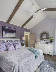 Lowes.askval.com has been visited by 10k+ users in the past month Bedroom Features A Lavender Color Palette A Vaulted Ceiling With Exposed Wood Beams And Beautiful Furnishi Bedroom Wall Home Decor Bedroom Accent Wall Bedroom