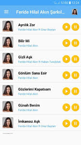 Feride Hilal Akin Sarkilari Fur Android Apk Herunterladen