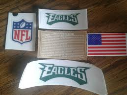 Show love for philadelphia eagles with philadelphia eagles décor and player cutouts. Philadelphia Eagles Repositionable Helmet Decal Set For Sale Online Ebay