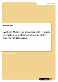 Guerilla marketing can be an inexpensive and highly effective way of promoting your brand, growing awareness of a new product, or hyping up an upcoming release. Guerilla Marketing Als Kommunikationspolitisches Instrument Im Von Christian Beller Fachbuch Bucher De