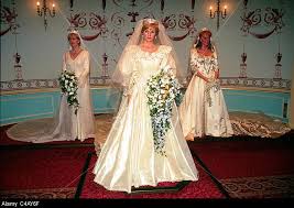 The wedding ceremony was positively received by the public. Royal Wedding Dresses Of Lady Diana Spencer Sarah Ferguson And Sophie Rhys Jones Together For Th Royal Wedding Dress Royal Wedding Gowns Princess Diana Wedding