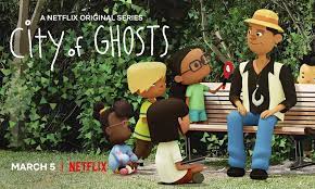 Trailer Elizabeth Ito S City Of Ghosts Haunts Netflix March 5 Animation Magazine