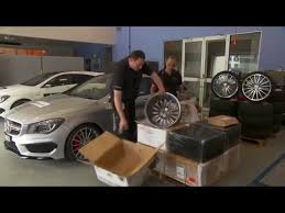 Tests Sur Les Jantes Mercedes Benz Youtube