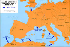 War maps showing german east africa, europe and northern. Dwight David Eisenhower