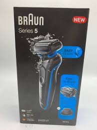 How to clean electric razor. Buy New Braun Series 5 Easy Clean Electric Razor 5018s Men W Trimmer Wet Dry Shave Online In Turkey 174210932643