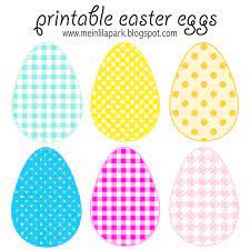 Download and print the 4 pages of paper egg coloring and decorating templates then make your own easter egg bunny, easter egg duck or this is the first page of. Free Printable Cheerfully Colored Easter Eggs Ausdruckbare Ostereier Freebie Meinlilapark Easter Printables Free Easter Printables Easter Egg Printable