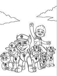 1153 x 1636 jpg pixel. Ausmalbild Paw Patrol Everest