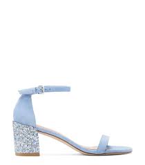 Stuart Weitzman Simplemid Wedding Shoes Block Heel Heels Block Heels Wedding