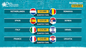 Dedryck boyata and belgium are also through to the quarterfinals. Uefa Euro 2020 On Twitter Draw Made Sunday S Quarter Finals Are Set Who Are You Backing To Lift The Eeuro2020 Bookingcom