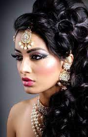 Curlyhair Hairandmakeup Bridal Hair Ideas Wedding Day Hair Styles Indian Indian Bridal Hairstyles Pakistani Bridal Hairstyles Indian Wedding Hairstyles