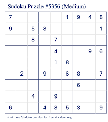 Remember, they're updated daily so don't forget to check back regularly'. Free Printable Medium Sudoku With The Answer 5356