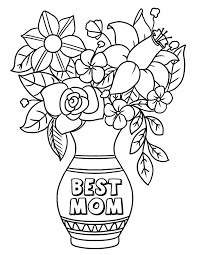 Printable Mother's Day Coloring Pages