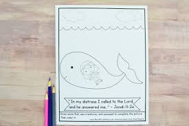 Coloring pages for jonah are available below. Jonah And The Whale Coloring Page Free Printable Mary Martha Mama
