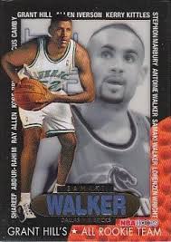 Samaki Walker 1996 Hoops #10 Grant's All Rookies Price Guide