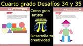 18 un tringulo que es rectngulo? Desafio 33 Figuras Decorar Paginas 59 60 Y 61 Del Libro De Matematicas 4 Grado Youtube