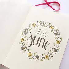 It Is Time I Ve Started Setting Up For June Hellojune Bulletjournal Bujo Bulletjournaljun Bullet Journal Inspiration Bullet Journal Bullet Journal 2019