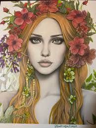 Delicate forest fairies coloring book inspiration needed