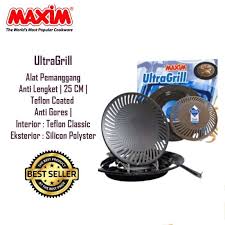 Beli peralatan alat pemanggang maxim online berkualitas harga murah july 2021 di tokopedia! Maxim Ultra Grill Teflon Terbaru Agustus 2021 Harga Murah Kualitas Terjamin Blibli