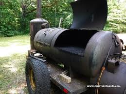 Apparently today's 'exchange' propane tanks might only be filled with 15 pounds, or about 3.5 gallons. Barbecue Pit Out Of A Propane Tank Youtube