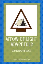 Cub Scout Arrow Of Light Adventures Requirements Cub