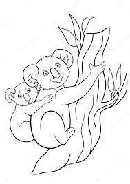 Als je van dieren houdt, zit je goed bij kleurplaten en zo. Mewar10 Koala Kleurplaaten