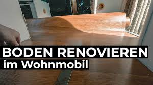 Dies steht für produkte „made in europe, die erhöhte anforderungen an die sicherheit auffällige holzmaserungen wie von nussbaum, teak oder esche werden auch bei laminat immer beliebter. Boden Renovieren Im Wohnmobil Welcher Boden Sich Am Besten Dafur Eignet Und Wie Man Ihn Verlegt Youtube