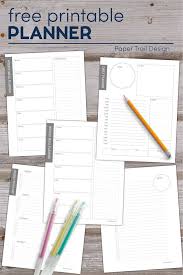 Free Planner Printables Paper Trail Design In 2020 Planner Printables Free Printable Planner Happy Planner Free Printable