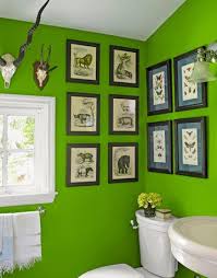 A Home Makeover With Antique Decor Green Bathroom Bright Green Bathroom Lime Green Bathrooms
