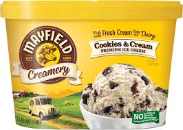 Cookies Cream Mayfield Creamery In 2020 Cookies And Cream Cream Filled Cookies Premium Ice Cream